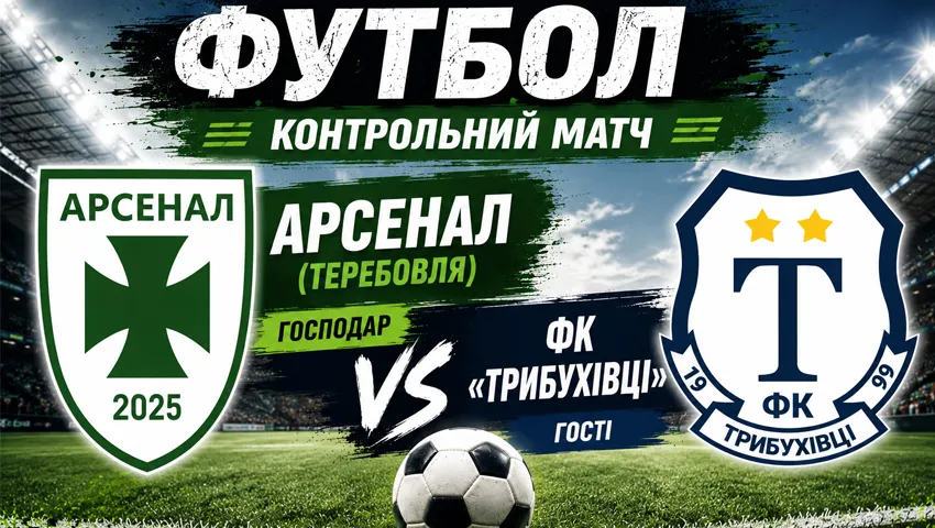 ФК «Трибухівці» у спарингу здолав теребовлянський «Арсенал»